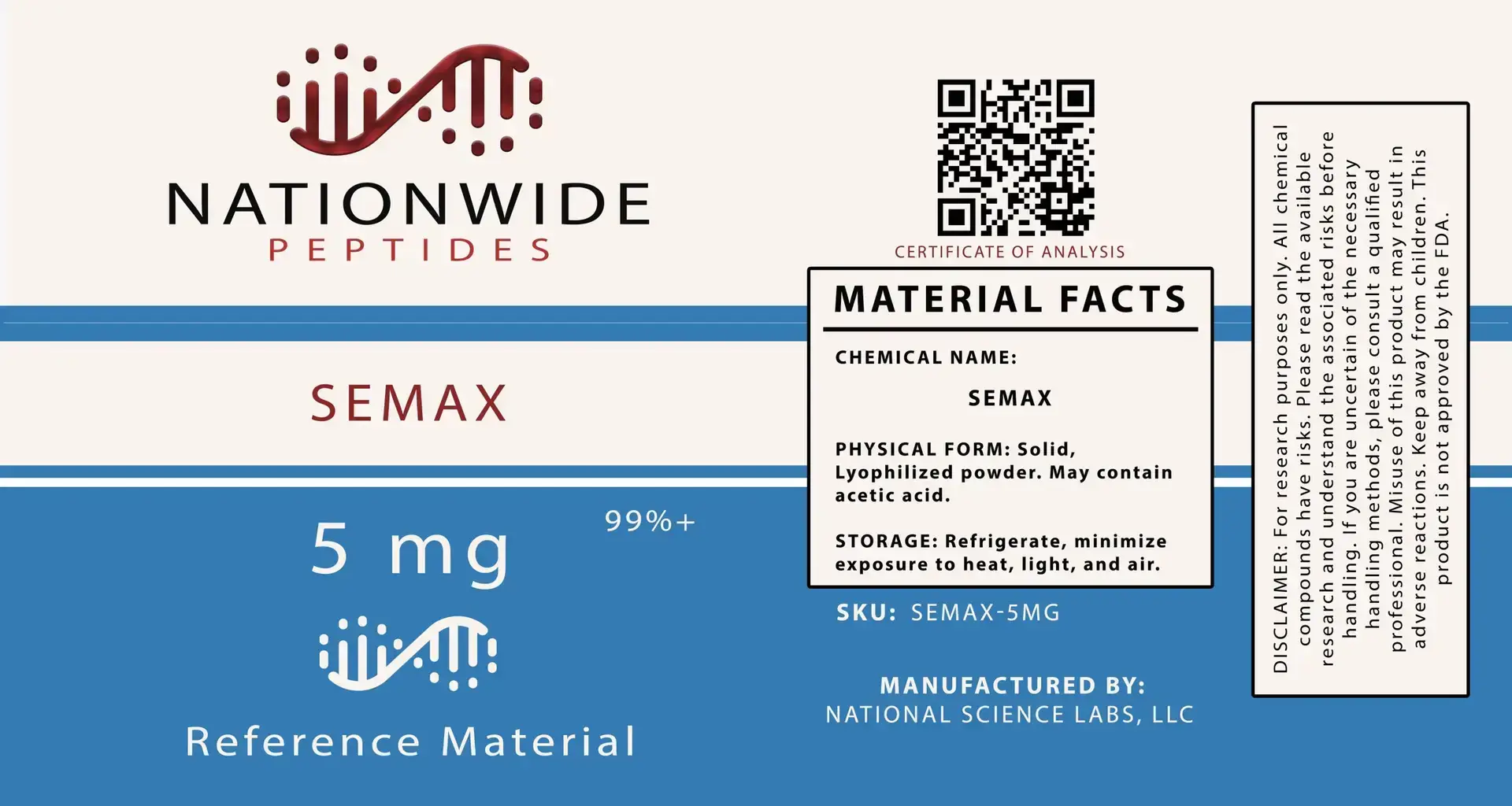 the best b12 injections Semax Peptide | Cognitive Research main image 1
