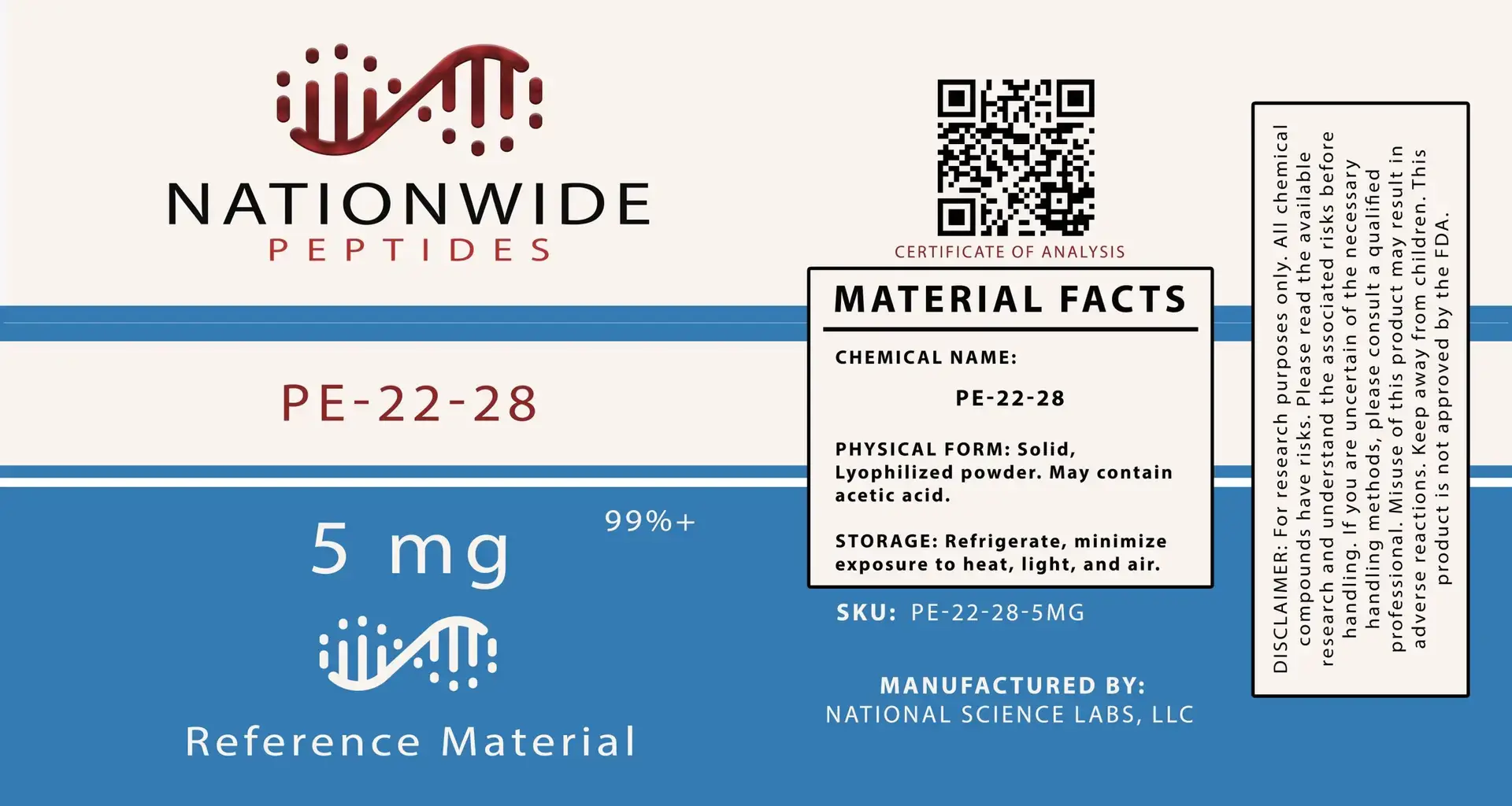 pe-22-28 vs dihexa PE-22-28 Peptide – Nationwide Peptides by National Science Labs, LLC