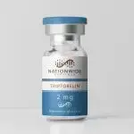 Triptorelin 2 mg vial (Reference Material) by Nationwide Peptides — blue-labeled laboratory peptide vial