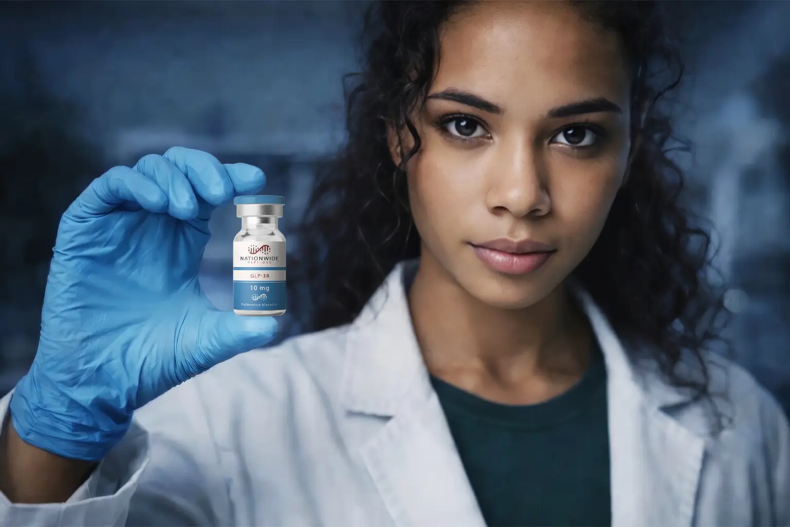 woman holding bottle